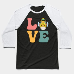 LOVE Humuhumunukunukuapua'a Hawaiian Reef Triggerfish Baseball T-Shirt